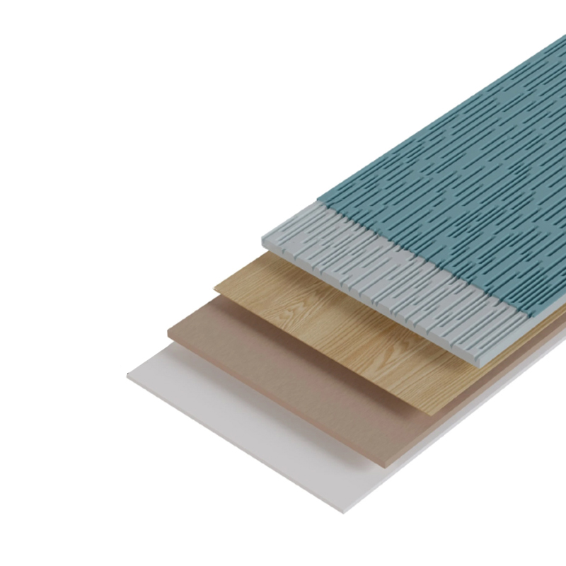 Houtnerf anti-kras PP decoratieve film